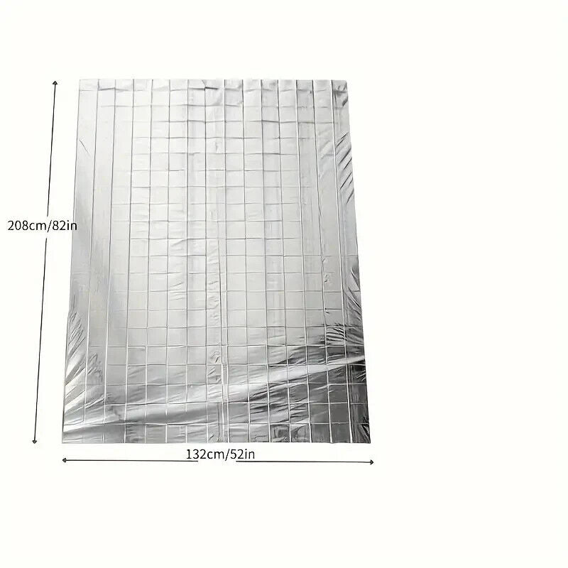 Emergency Space Survival Thermal Foil Blanket Evacuation Sports Shock Sensory