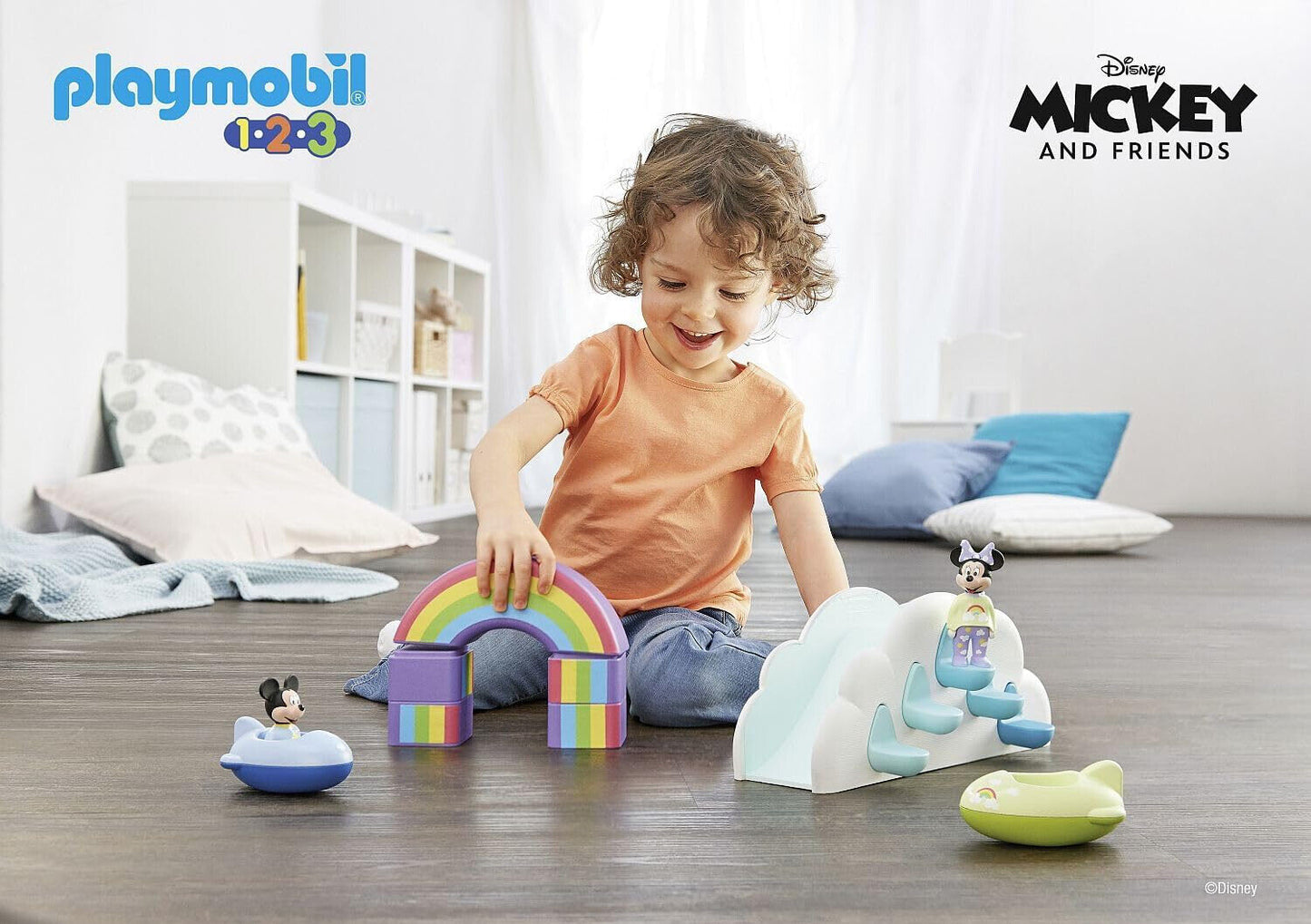 PLAYMOBIL Disney Infant Mickey's and Minnie's Home in the Clouds 71319 MOUSE