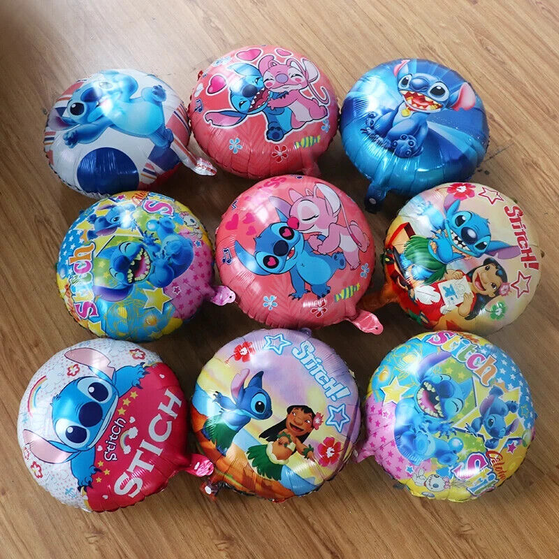 Stitch foil Balloons Birthday 18 inch party aluminum Angel Lilo balloons