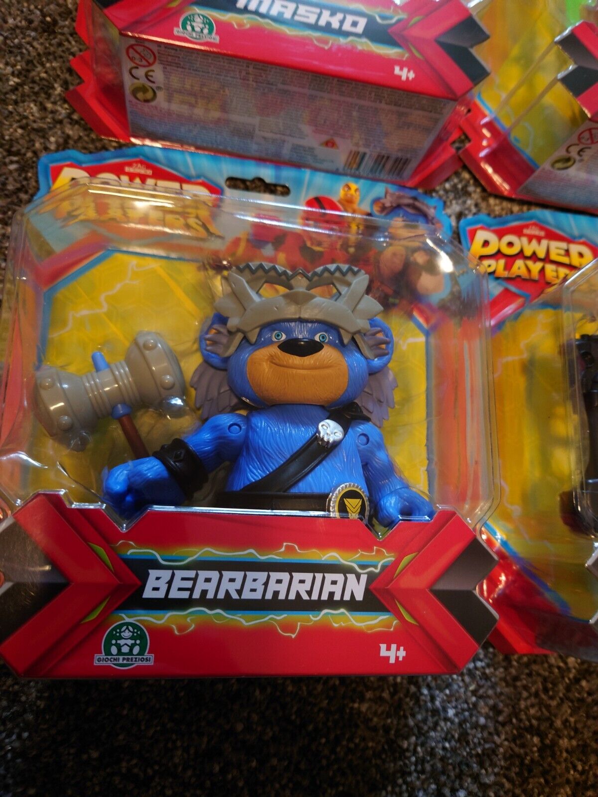 POWER PLAYERS AXEL, MASKO, BEARBARIAN, SARGE, MADCAP, GALILEO CHOOSE