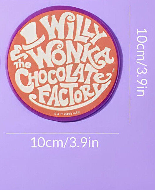 Willy Wonka & The Chocolate Factory Coaster Bar choose yours golden ticket mat