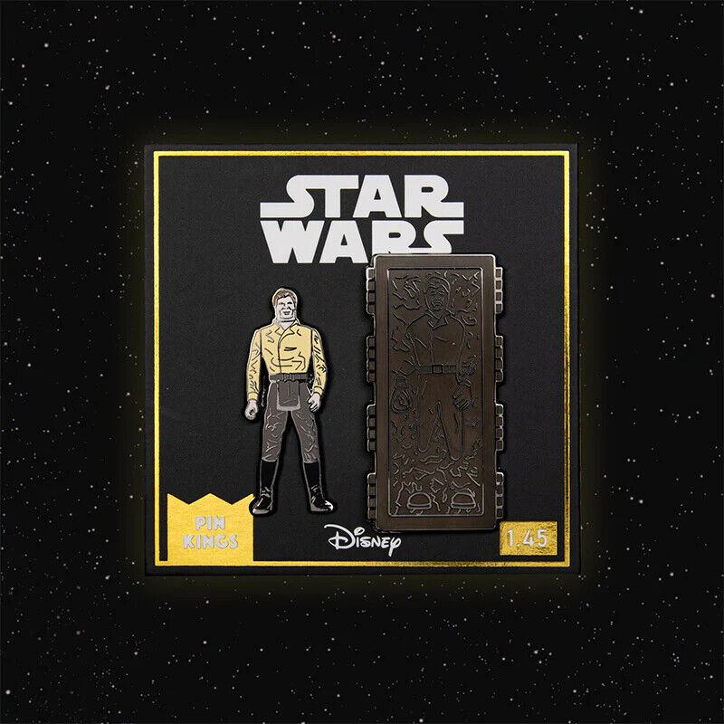 Pin Kings Star Wars Enamel Pin Badge LUKE DARTH CHUWBACCA LUCAS DISNEY OFFICIAL