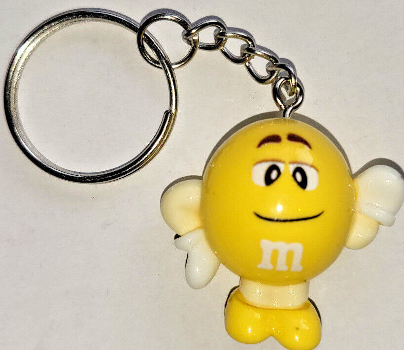 Novelty 3D Keyring Gift M&M Kids & Adult Birthday Charm MMs Chocolate key chain