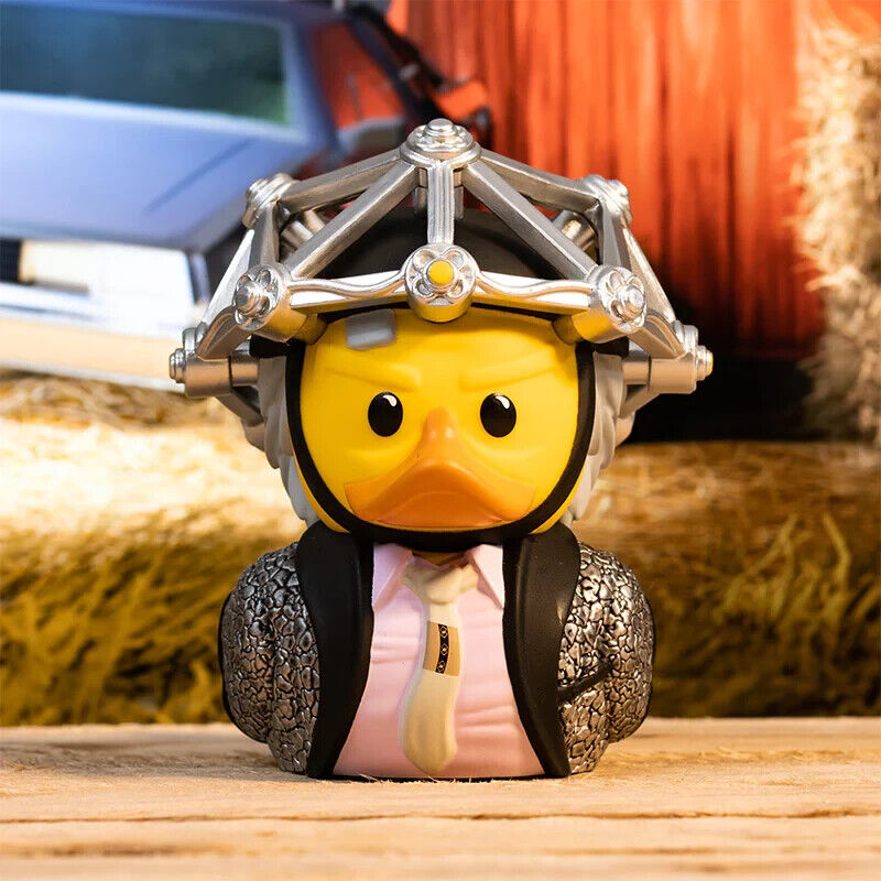 BACK TO THE FUTURE DOC BROWN 1950s TUBBZ Cosplaying DUCK COLLECTIBLE RUBBER