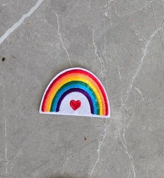 LGBTQ Rainbow Patch Pride LGBT Iron On Quality Embroidered Clothes Patches Gay