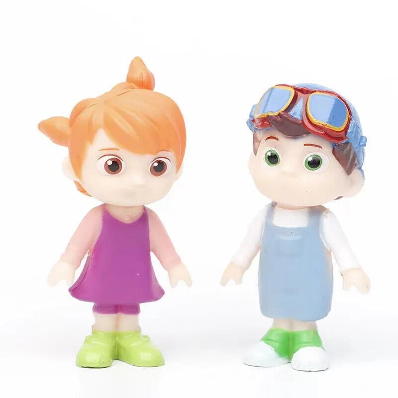 Cocomelon Friends & Family JJ YoYo TomTom Mom Dad Bingo Toy Figure Figures Kids