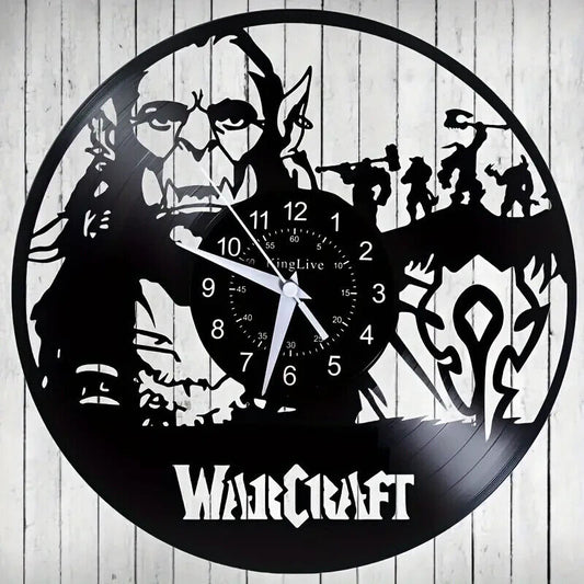 WOW World of Warcraft Vinyl Wall Clock Home PC XBOX PS5 Birthday Holiday EUORON