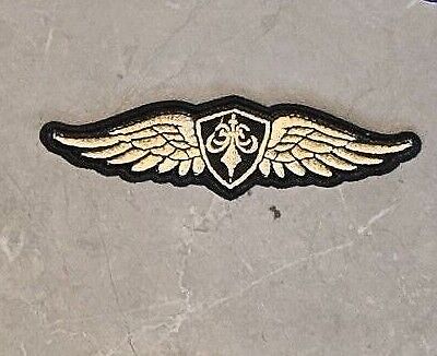 Military Army RAF Patch Badges Iron SEW TOPGUN AIRFORCE FLYING CHEVRON STAR