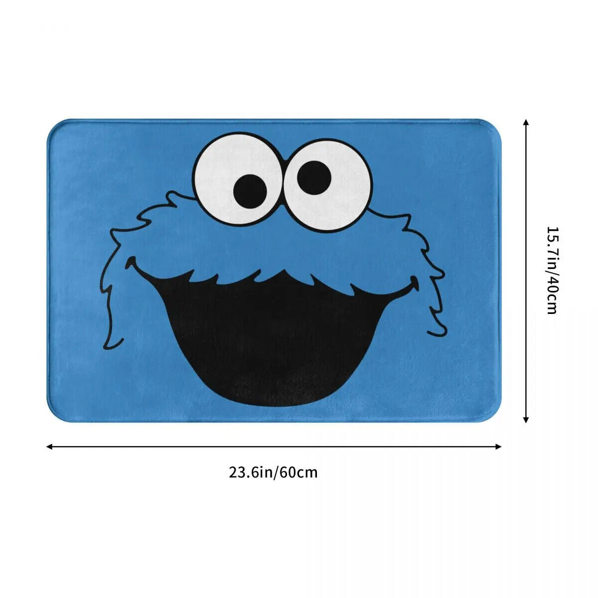 Sesame Street Bert FLOOR Animation Bath Mat Cookie Monster SOFT Doormat CHOOSE