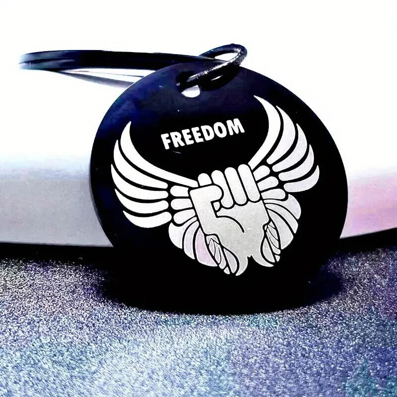 FREEDOM DONALD TRUMP USA AMERICA KEYRING KEYCHAIN ELECTION 2024 EAGLE 2025