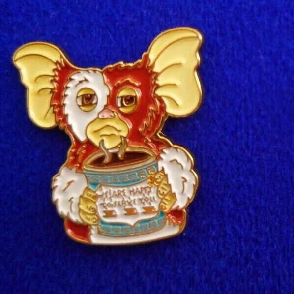 Gremlins Gizmo Metal Enamel Pin Badge Brooch Lapel Backpack Bag Purse STRIPE