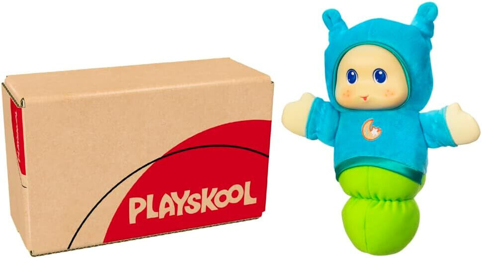 Playskool Hasbro blue lullaby Gloworm  Musical Light Up Rare, Brand New & Sealed