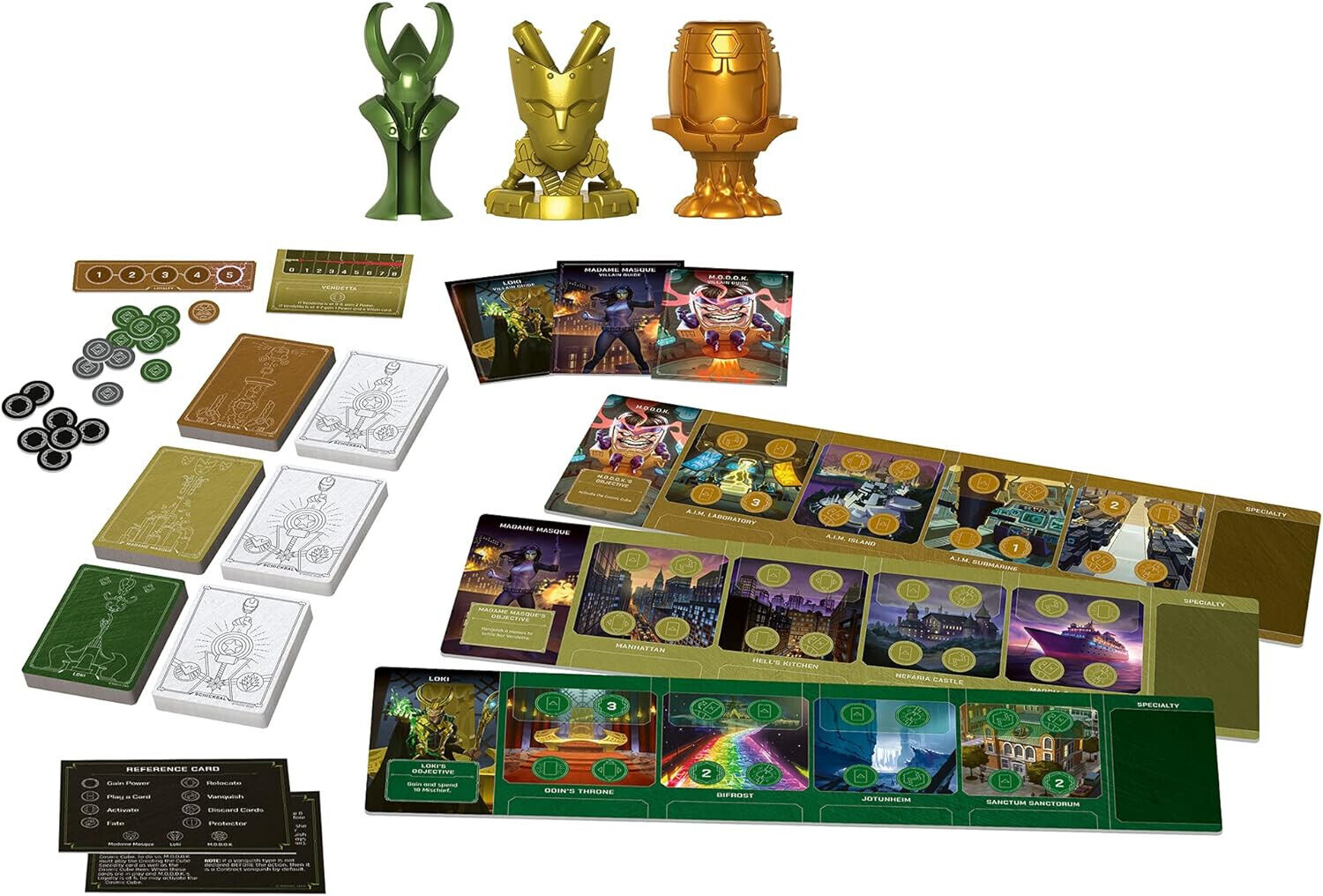 Ravensburger Marvel Villainous Mischief & Malice Strategy Board Games for Adults