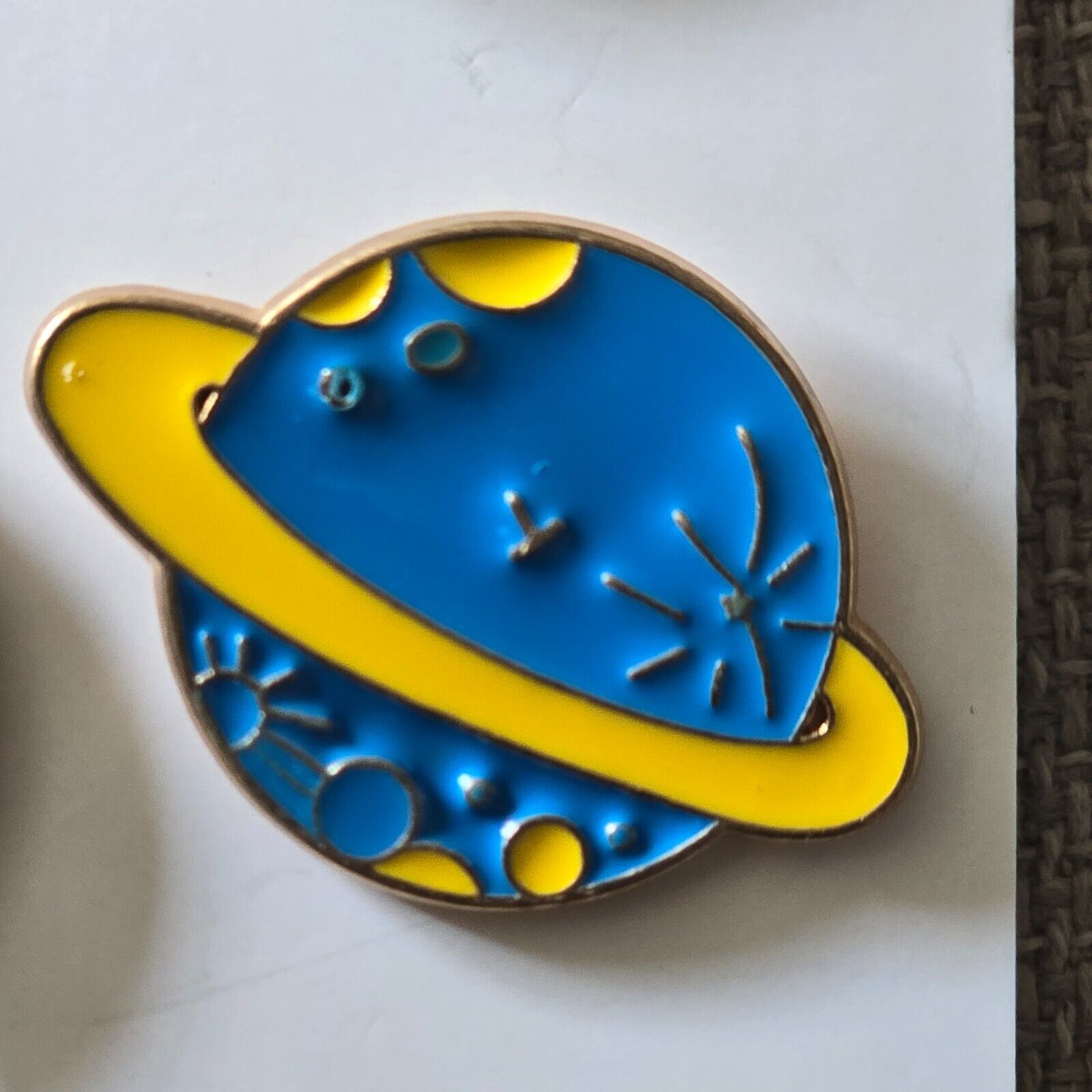NASA Space Agency Enamel Pin Badge New planet kids stars moon rocket alien