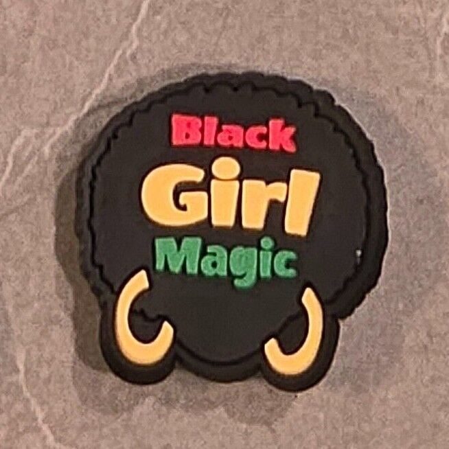 BLM Pride Black Lives Matter Jibbitz Croc Charms BLACK LIVES MATTER AFRO