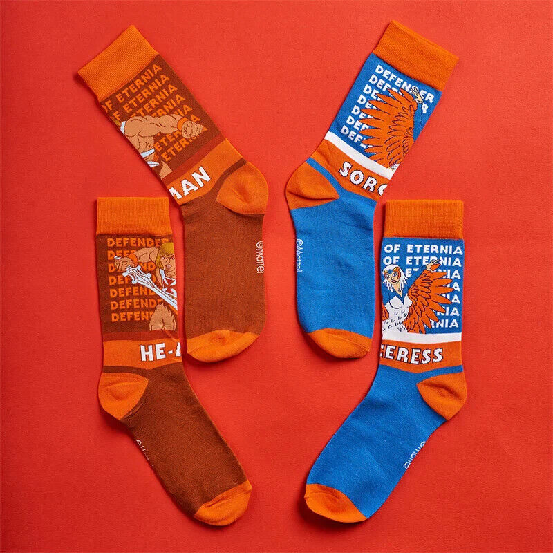 HE-MAN THE MASTERS OF THE UNIVERSE ‘NICE’ 12 DAYS OF SOCKS ADVENT CALENDAR Xmas 