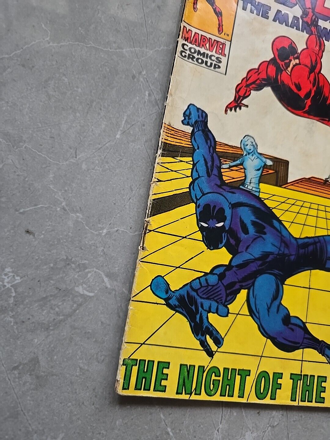 Daredevil #52 FN+ (6.5) MARVEL Vol 1 1969) Barry Smith art netflix no fear