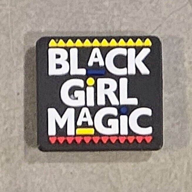 BLM Pride Black Lives Matter Jibbitz Croc Charms BLACK LIVES MATTER AFRO