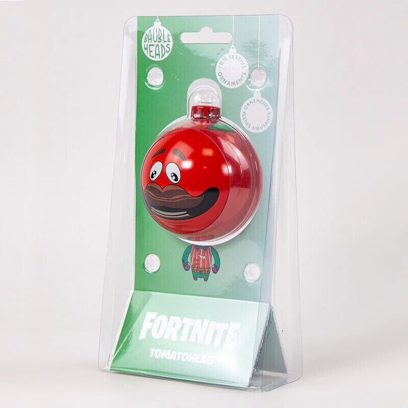 Bauble Heads Fortnite ‘Tomatohead’ Christmas Decoration / Ornament numskull