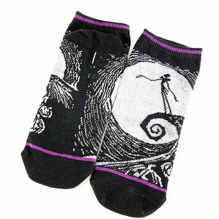 LICENSED Nightmare Before Christmas Socks Novelty One Size BOAT CASUAL SOCK WEAR