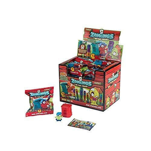 2 X Zomlings In The Town Series 1 Tower Packs Blind Bag Figures