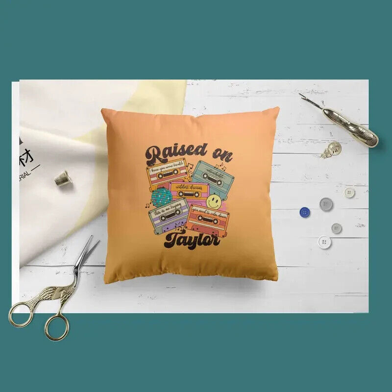 RAISED ON TAYLOR SWIFT SWIFTIE Sticker Clothes Patches Heat Transfer DIY T-Shirt