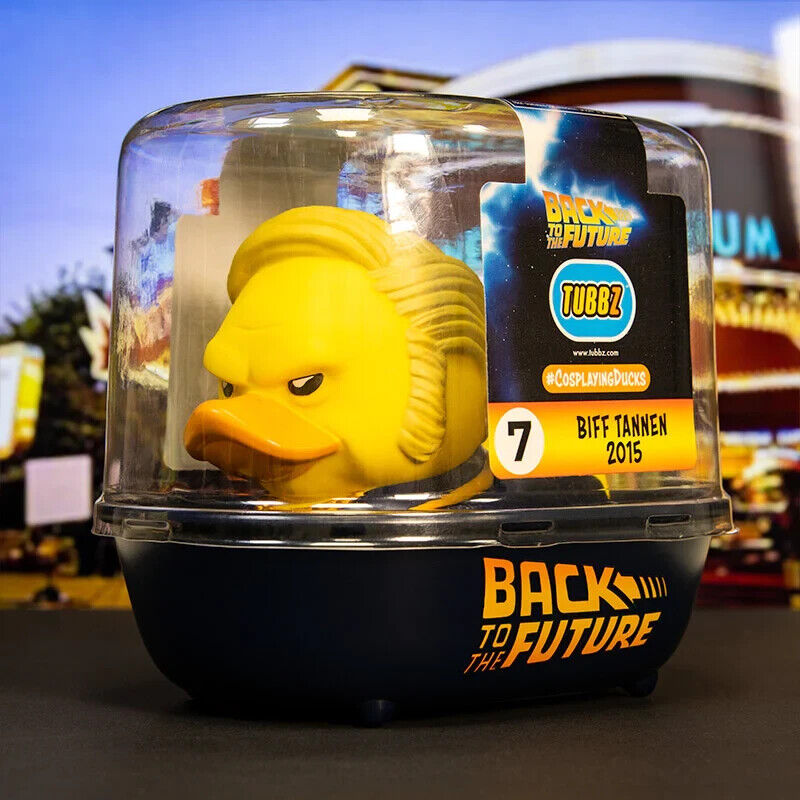 BACK TO THE FUTURE BIFF TANNEN 2015 TUBBZ DUCK COLLECTIBLE RARE NEW COSPLAY