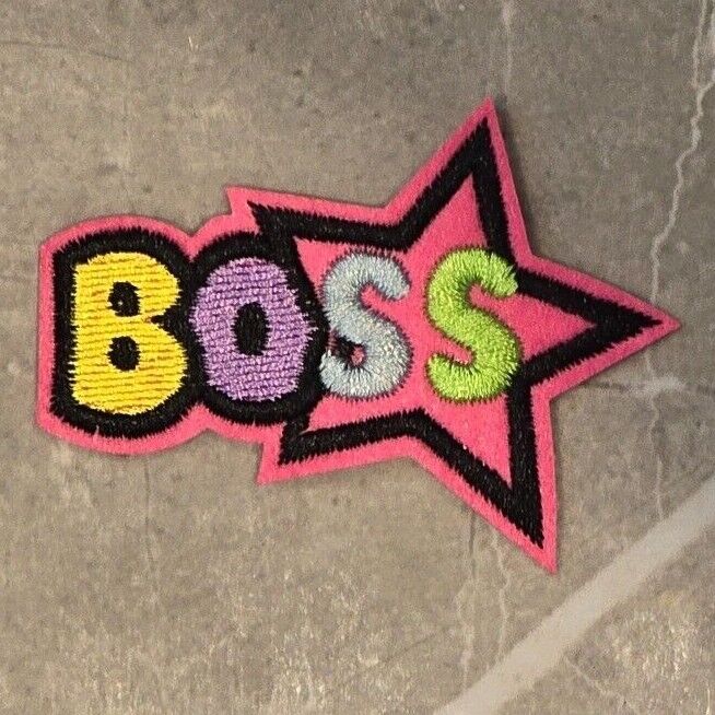 Pow Zap OMG Bang OMG Wow WTF Words Embroidered Logo Patch Badge Iron Sew On COMI