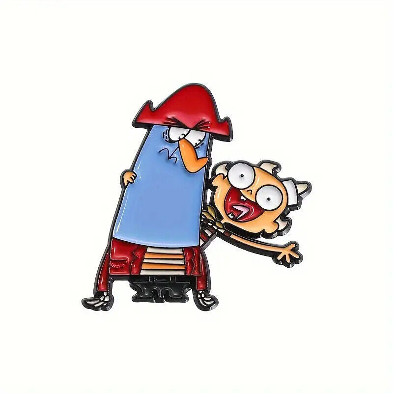 MARVELOUS MISADVENTURES CAPTAIN KNUCKLES FLAPJACK Metal Enamel Pin Badge