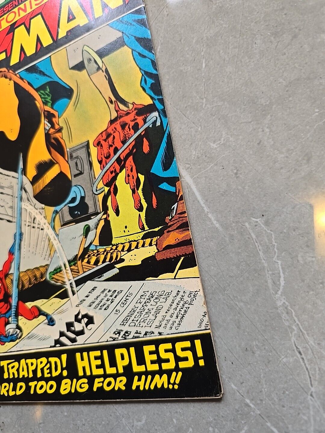 Marvel Feature #4 - Presents The Astonishing Ant-man - 1972 VG / F+ ANTMAN COMIC