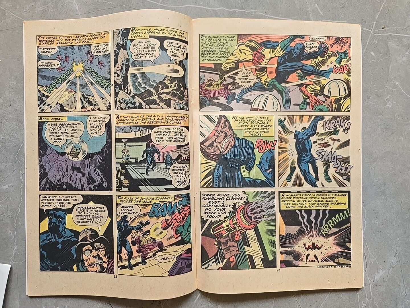 BLACK PANTHER #1 VF 1st Title Jack Kirby Marvel Comics 1976 KING SOLOMON FROG
