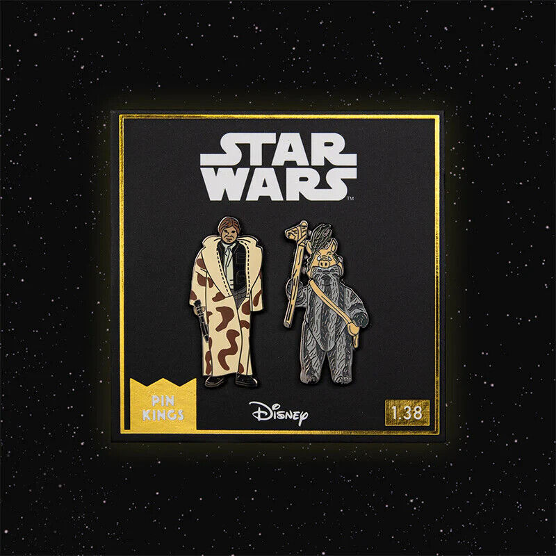 Pin Kings Star Wars Enamel Pin Badge LUKE DARTH CHUWBACCA LUCAS DISNEY OFFICIAL