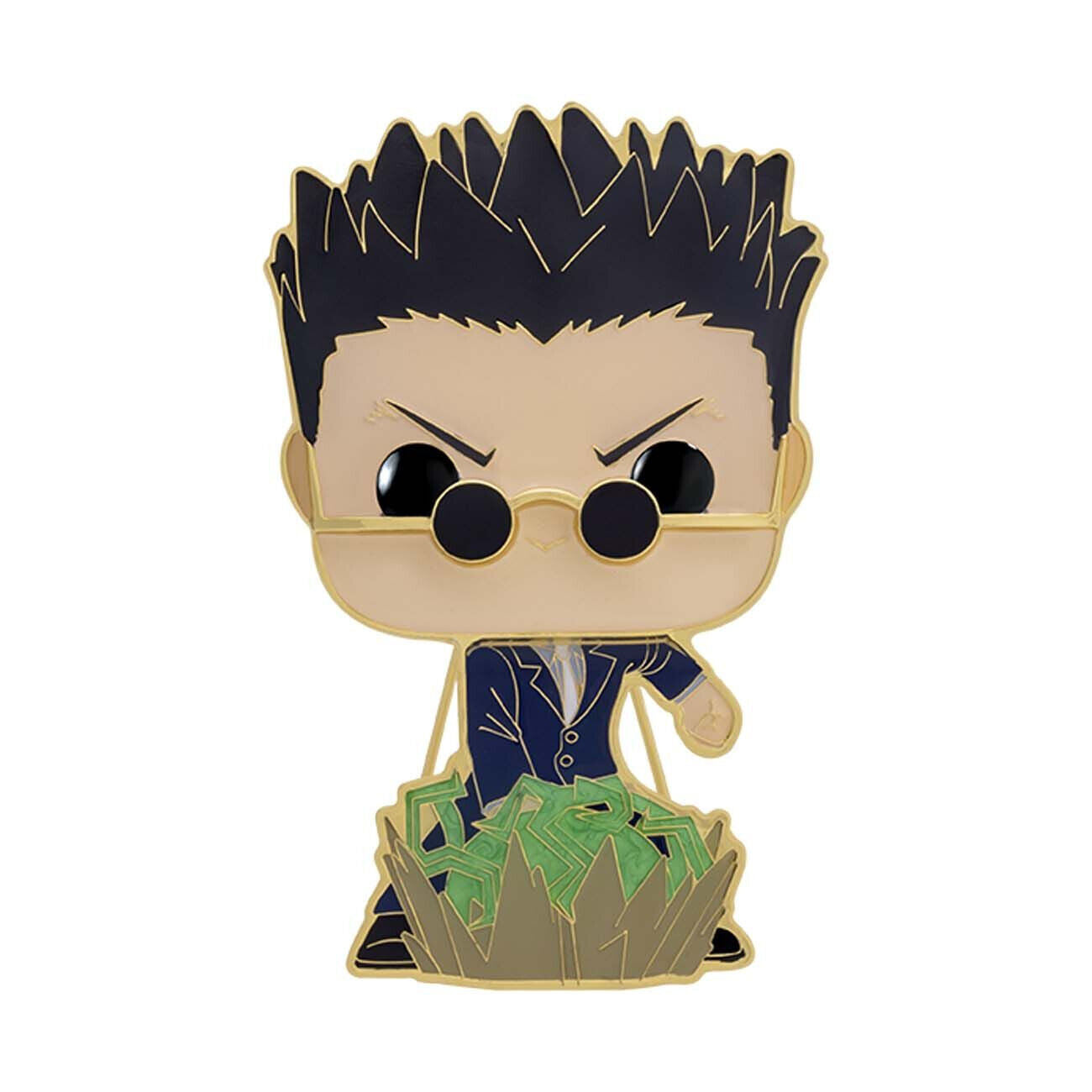 New Sealed Funko Pop Pin Hunter X Hunter Leorio Large Enamel Pin 10 CM Anime 34