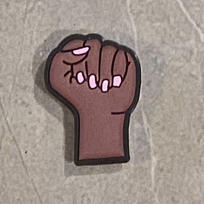 BLM Pride Black Lives Matter Jibbitz Croc Charms BLACK LIVES MATTER AFRO