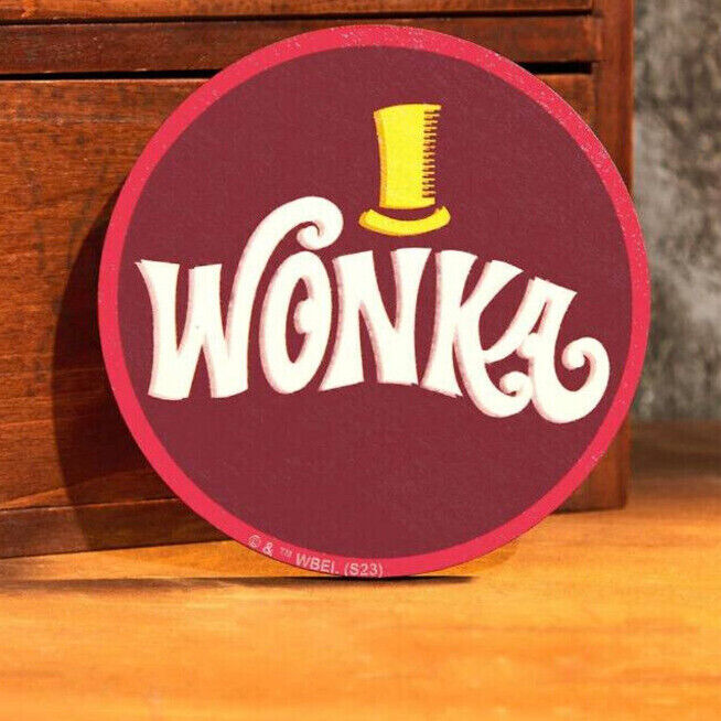 Willy Wonka & The Chocolate Factory Coaster Bar choose yours golden ticket mat 2