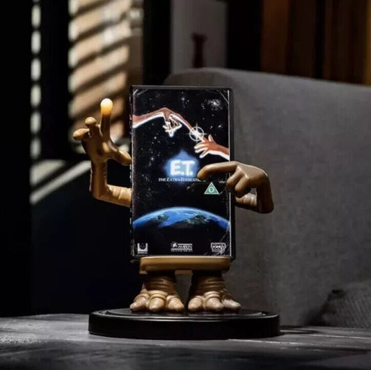 Power Idolz E.T. VHS Wireless Charger Phone Holder Vinyl Figure Light Up ET GIFT