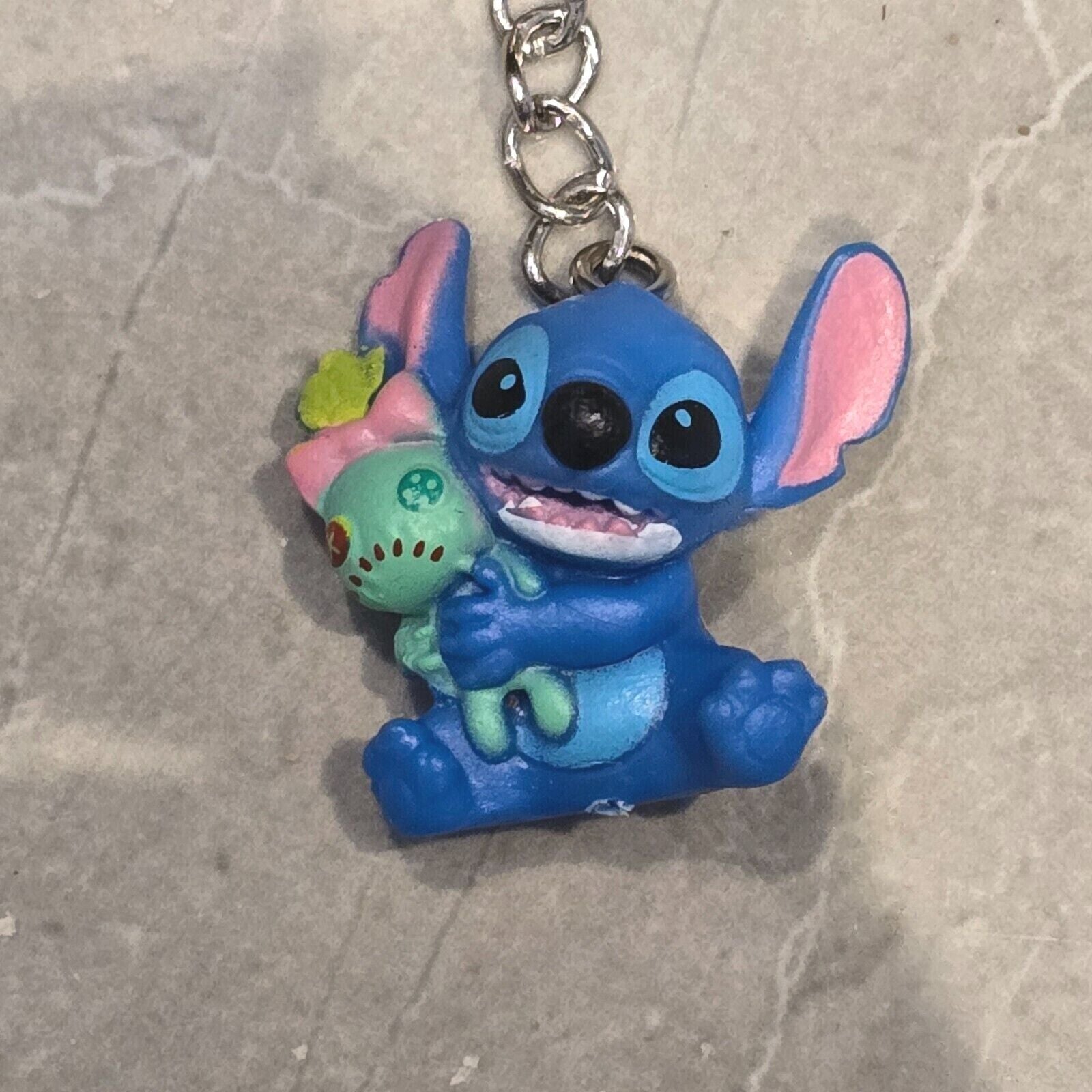 Lilo & Stitch Keyring Disney Stitch Keychain Ohana SCRUMP Family Keyring DISNEYS