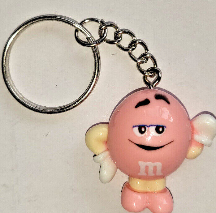 Novelty 3D Keyring Gift M&M Kids & Adult Birthday Charm MMs Chocolate key chain