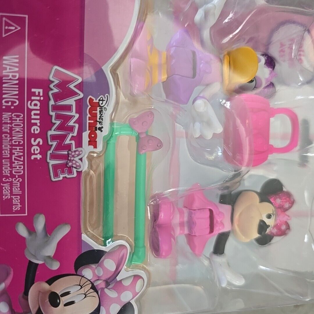 Disney Junior Minnie Mouse DAISY DUCK HANDBAG TOY 2-Pack Figure Set  OFFICIAL
