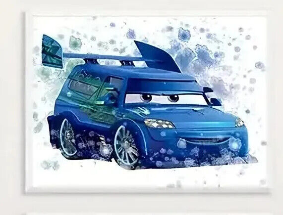 PIXAR CARS Canvas Wall Art Movie Poster Print Picture Retro DISNEY KIDS RUSTY