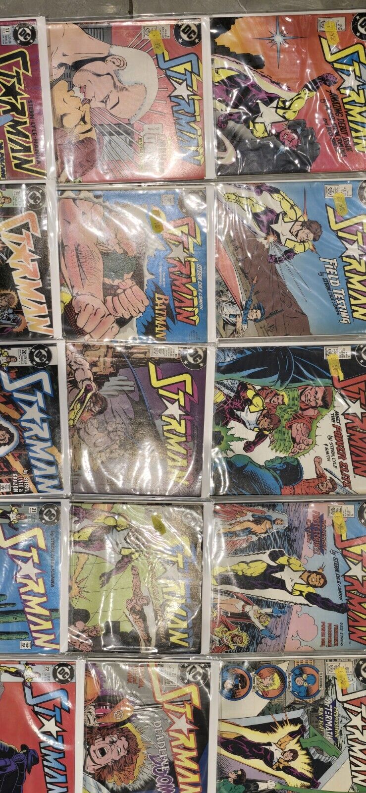 40 X STARMAN ISSUES COMIC COMICS #1-44 1988 IN COVERS MINT CONDITION HOOVER DC
