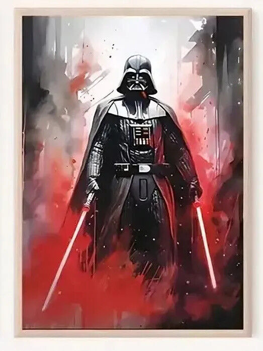 Star wars Canvas Wall Art Movie Poster Print Picture Retro CHEWBACCA DISNEY