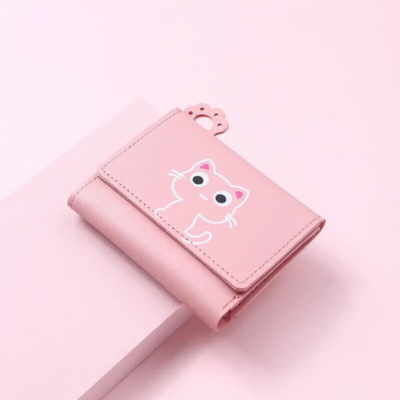 Cat Coin Purse Coin Pouch Travel Cosmetics Bag Small Wallet pussy pet