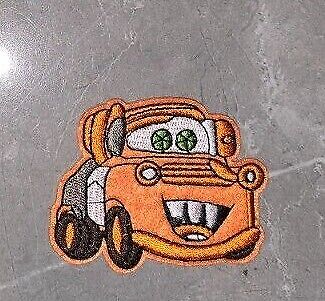 DISNEYS Cars Red Car Iron Sew On Embroidered Patch PATCHES TV MOVIE FILLMORE