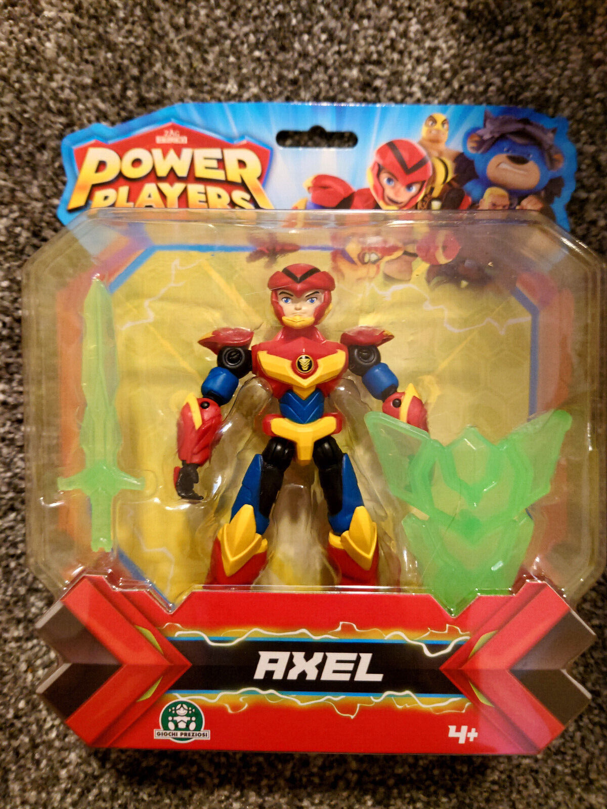 POWER PLAYERS AXEL, MASKO, BEARBARIAN, SARGE, MADCAP, GALILEO CHOOSE