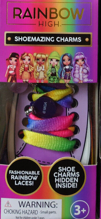 Rainbow High Shoemazing Charms Rainbow High Doll Rainbow Laces CHOOSE YOURS