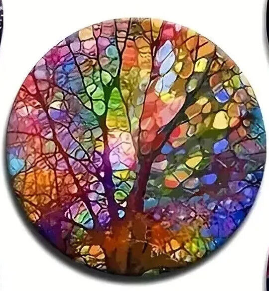 MYSTICAL WILLOW TREE COASTER Coffee Tea Drink COCKTAILS VIVID SCENE
