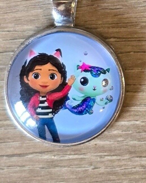 Gabbys DollHouse Keyring BagTag Dangle Cakey Mercat Babybox Keychain GABBY'S 2