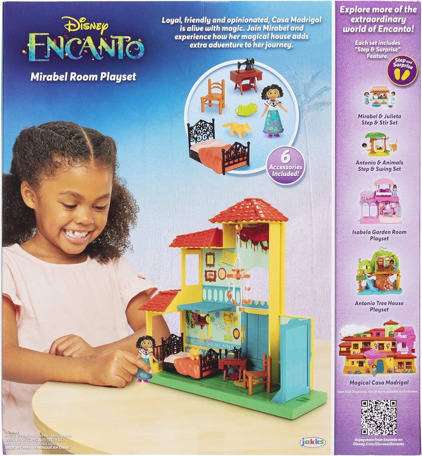 Disney Encanto Mirabel Room Mini Doll Playset with Accessories
