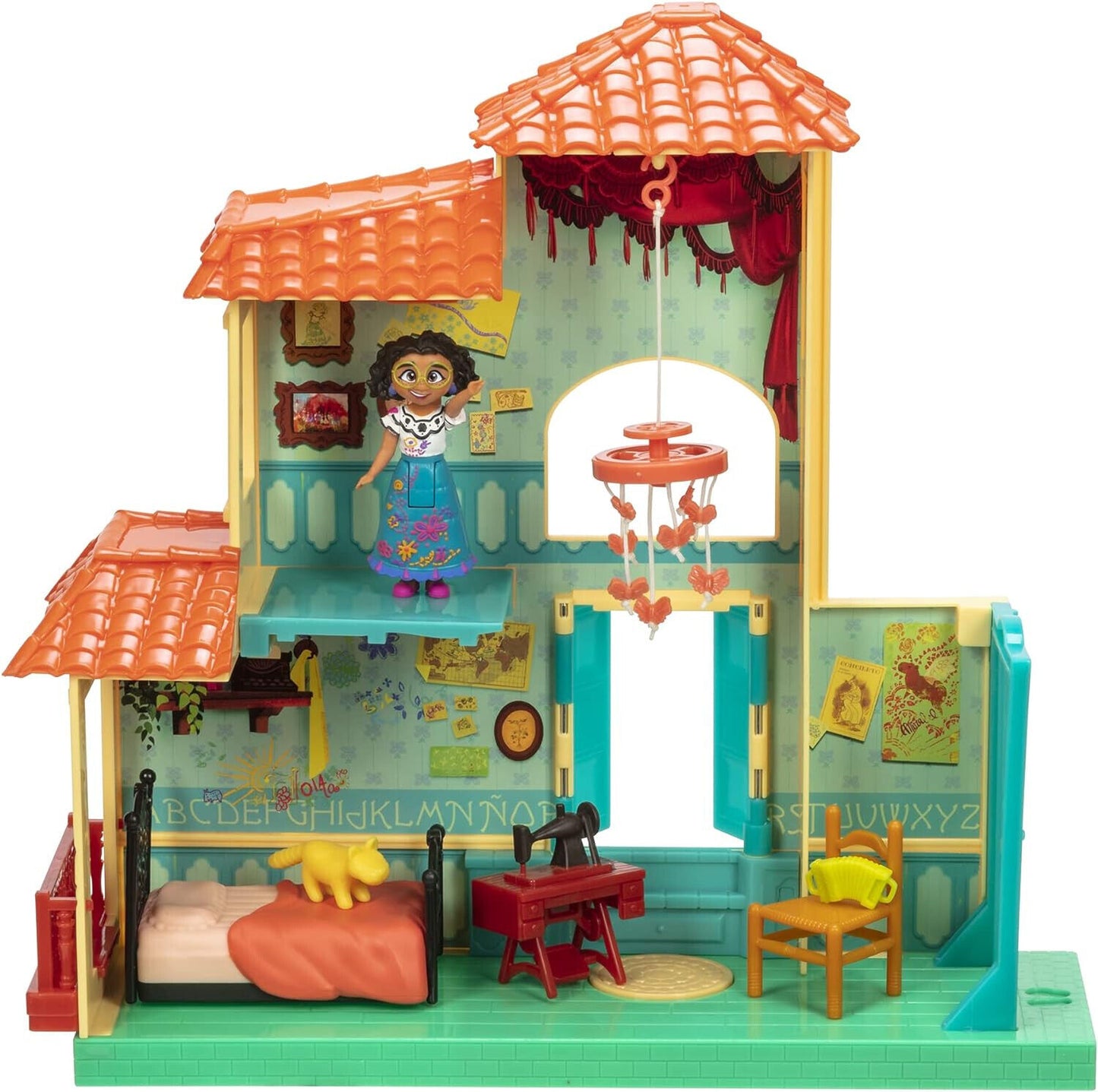 Disney Encanto Mirabel Room Mini Doll Playset with Accessories